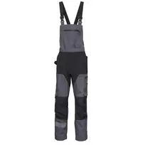 B Safety Work half overalls Bo Safety Cirius. juodas/pilkas. 50 size