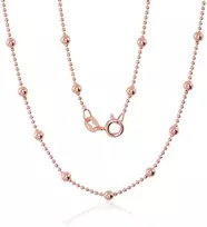 Sidabrinė grandinėlė Bead 1-3 mm - 4.1 g. - 40 - 1-3 mm.