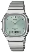 Laikrodis Casio Collection Vintage CASIO VINTAGE EDGY ROUNDED SQUARE - Mėlynas AQ-240E-2AEF