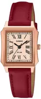 Laikrodis Casio Collection Vintage CASIO COLLECTION TANK - ODA, ROŽINIO AUKSO LTP-B190RGL-4BVER