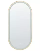 LED vonios veidrodis CHIDDES 60 cm 120 cm sidabrinis