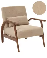 Fotel SKARA Boucle smėlio spalvos