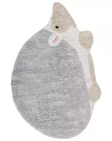 Vaikiškas kilimas HEDGY pilkas 80 x 120 cm medvilninis