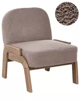 Fotelė ORTEN Boucle smėlio ir pilkos spalvos