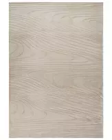 Dirbtinio kailio kilimas ONTAKE smėlio spalvos 160 x 230 cm