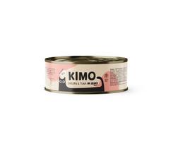 Kimo Chicken&Tuna in Jelly konservuotas pašaras katėms su vištiena ir tunu, 24 x 70 g