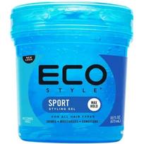 Stiprios fiksacijos plaukų formavimo gelis Ecoco Eco Style Sport visų tipų plaukams, 473 ml