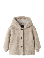 Name It - Nbnmilo Teddy Jacket - Flisinė striukė - Kreminė spalva