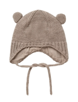 Name It - Nbnwruni Wool Knit Hat - Kūdikių kepurė - Smėlio