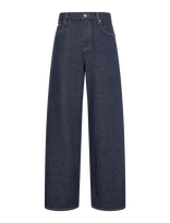 Calvin Klein Jeans - Low Rise Baggy Iconic Indigo - Platūs džinsai - Tamsiai mėlyna