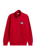 Tommy Hilfiger - Brand Love Small Flag Reg Zt - Lengva striukė - Raudona
