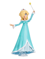 Super Mario - The Super Mario Galaxy Movie - 5” Figure Series – Rosalina Figure With Wand And Stand Accessories - Filmų ir pasakų personažų žaidimas - Mėlyna