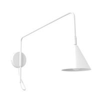 Sollux Lighting sieninis šviestuvas Nox 1, baltas