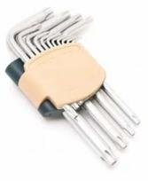 Šešiakampių raktų rinkinys Rockforce RF-5151T, šešiakampis, 15 vnt.