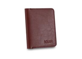 Piniginė vyrams SOLIER SW10 SLIM - Ruda