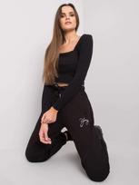 Sportinės kelnės - RV-DR-7275.24P - juodos