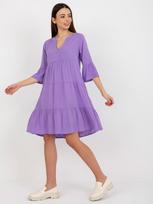 Suknelė - D73761M30214B - violetinė