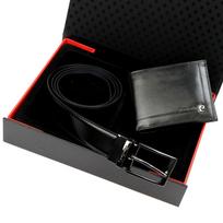 Piniginės ir diržo rinkinys vyrams Pierre Cardin ZG-214-BR