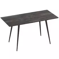 Išskleidžiamas valgomojo stalas, prailginamas stalas 6–8 žmonėms, virtuvinis stalas su tvirtomis plieninėmis kojomis