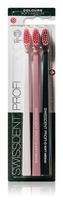 Swissdent - Profi Trio Ebb/Brandy Rose/Black ProfiTrio