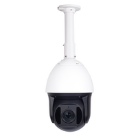 Valdoma IP kamera Longse PT7K136XIGL500, 5Mp, 36X zoom, 120m IR, POE, žmogaus detekcija ir sekimas, microSD jungtis, garsiakalbis, mikrofonas, lubinis laikiklis