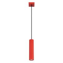Sollux Lighting pakabinamas šviestuvas Karbon 1, raudonas