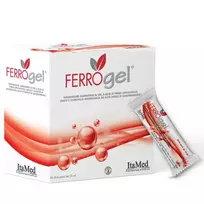 FERRO GEL liposominė geležis 10 ml juodųjų vyšnių skonio N30