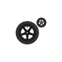 Juodas ratas 12,5x2,25-8 All Terrain, sukibimo (Choppy Neo)