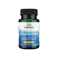 SWANSON Astaksantinas antioksidantas ląstelių apsaugai 4 mg N60
