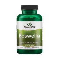 SWANSON Pluoštinė bosvelija (lot. Boswellia) 400 mg 100kap