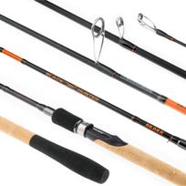 Spiningas Akara Black Hunter 902M7/32-270, 270 cm, 173 g, juoda sp./oranžinė sp.