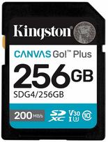 Atminties kortelė Kingston Canvas Go! SDG4/256GB, 256GB, 200Mb/s