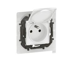 Legrand - Išorinė namų elektros rozetė be rėmelio 250V/16A NILOE IP44 balta