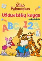 Mikė Pūkuotukas. Užduotėlių knyga ABC + 123