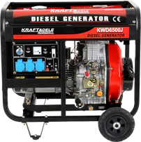 Dyzelinis generatorius 6500W 12/230V AVR Kraftdele KD122