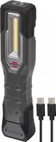 Akumuliatorinis šviestuvas LED HL 1000 A USB IP54 1000+200lm, Brennenstuhl