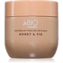 beBIO Honey & Fig glotninamasis kūno šveitiklis 200 ml