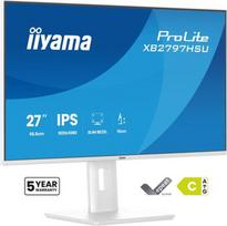 iiyama ProLite XB2797HSU-W1 kompiuterio monitorius 68,6 cm (27") 1920 x 1080 pikseliai „Full HD“ LED Balta