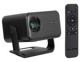 Nešiojamas projektorius BLOW AndroidTV FullHD MaxView, juodas