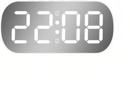 Skaitmeninis žadintuvas su temperatūra, naktiniu režimu ir 5 ryškumo lygiais