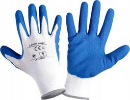 Lahti Pro Latekso pirštinės granato baltos l211108p, 12 porų, "8", ce, lahti