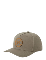 Brixton - Crest C Mp Snapback - Kepurė - Chaki spalva