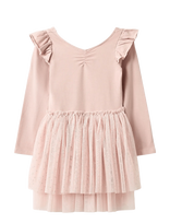 Sofie Schnoor Baby And Kids - Estellesk Gym Suit - Suknelė ilgomis rankovėmis - Rožinė