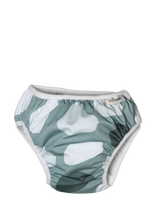 Imse Vimse - Swim Diaper Xxl 13-17Kg, Green Shapes - Sauskelnės - Žalia