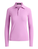 Ralph Lauren Golf - Slim Fit Performance Long-Sleeve Polo - Sportiniai polo marškinėliai - Violetinė