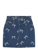 The New - Tnvirginia Denim Skirt - Džinsinis sijonas - Mėlyna