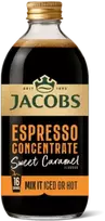 Kavos gėrimas JACOBS Espresso Caramel aromatizuotas, 485ml