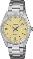 Laikrodis Casio Vintage kolekcija CASIO COLLECTION UNISEX DATE - Geltona - Unisex UTP-1302PD-9AVEF