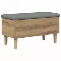 Saugojimo suolas su pagalve Artisano ąžuolo 82 x 42 x 46 cm