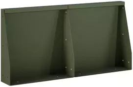 Sienelė 2 vnt. 40 x 12 x 30 cm Plienas Alyvuogių žalia
